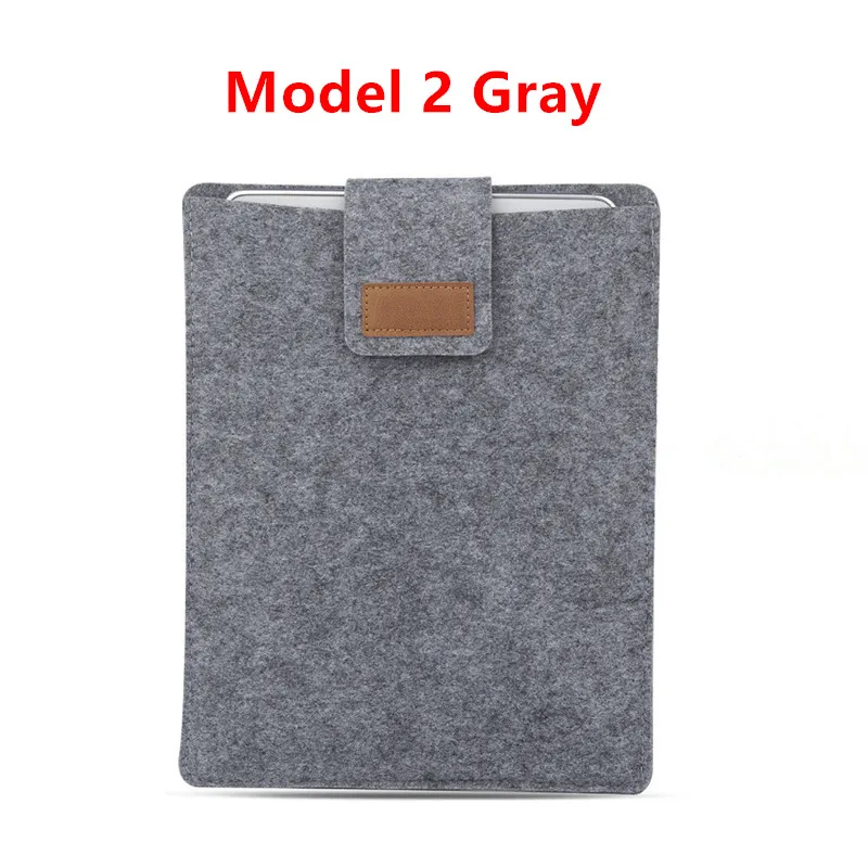 Mode 2 8.0 Gray Мягкая фетровая сумка для нового iPad 9,7 pro 10,5 11 дюймов чехол для iPad mini xiaomi samsung huawei 7,9 7 8," 10" чехол для планшета - Цвет: Mode 2 8.0 Gray