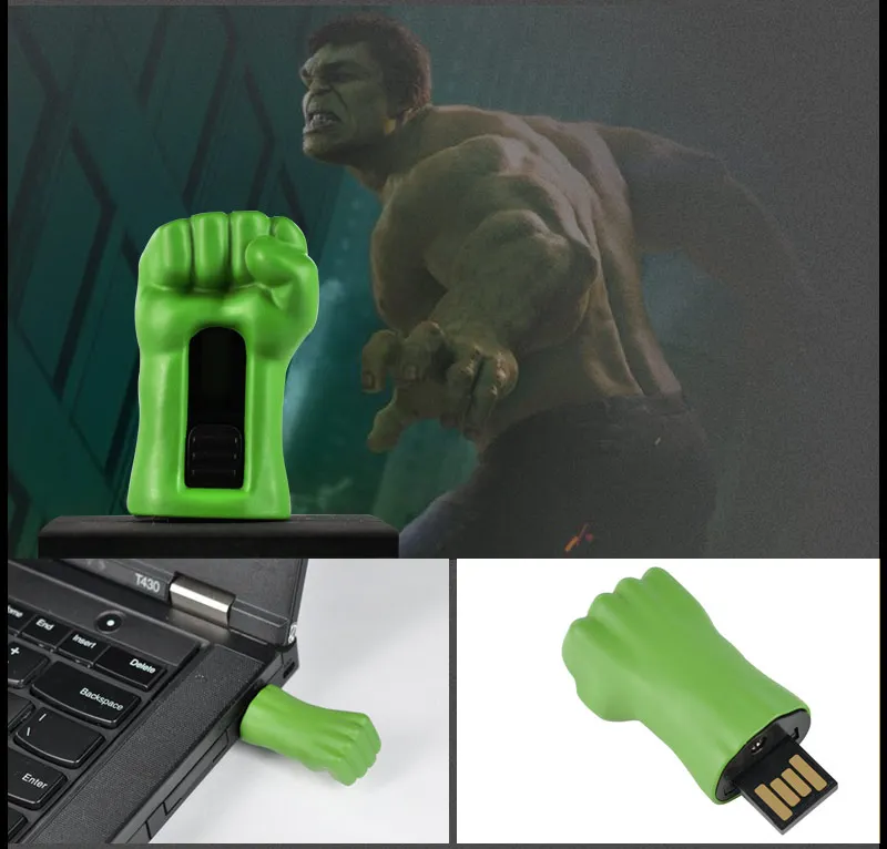 USB 2,0 флеш-накопитель супер Мстители 8 ГБ 16 ГБ 32 ГБ 64 Гб Железный человек Америка Капитан Молот Халк USB флеш-карта памяти