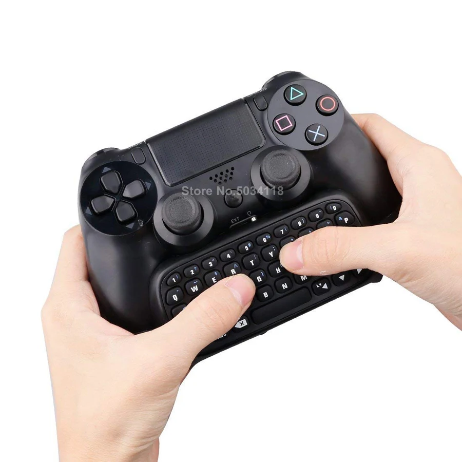 PS4 Slim Pro контроллер Bluetooth клавиатура мини беспроводные сообщения Chatpad для Sony Playstation