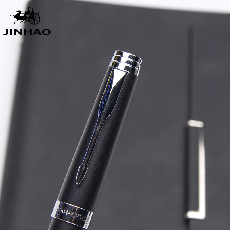 Роскошная перьевая ручка Jinhao матовая средняя чернильная авторучки высокого