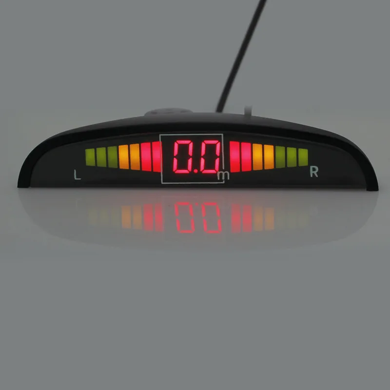 Авторозетка светодиодный датчик парковки с 4 серебряными датчиками s устройство