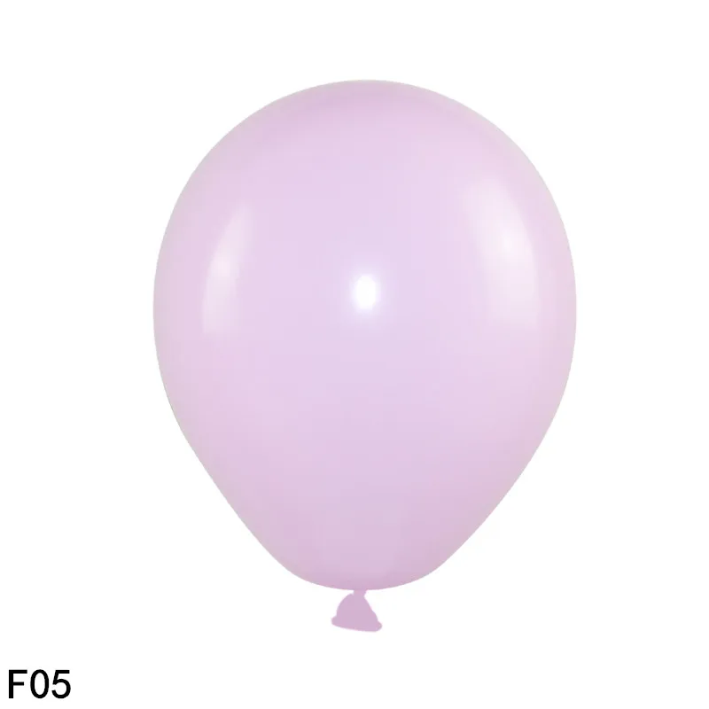 F05 10/20шт 10 дюймов латексный шар Макарон красочный балон надувная игрушка для дома, украшения для свадебной вечеринки, Аксессуары для детского декора на день рождения - Цвет: F05