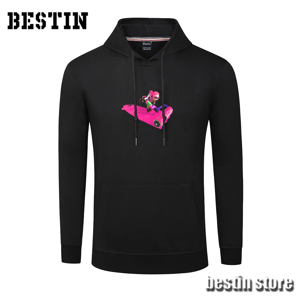 Bebin новая игра Splatoon 2 кисти забавная хлопковая футболка/толстовка/толстовки