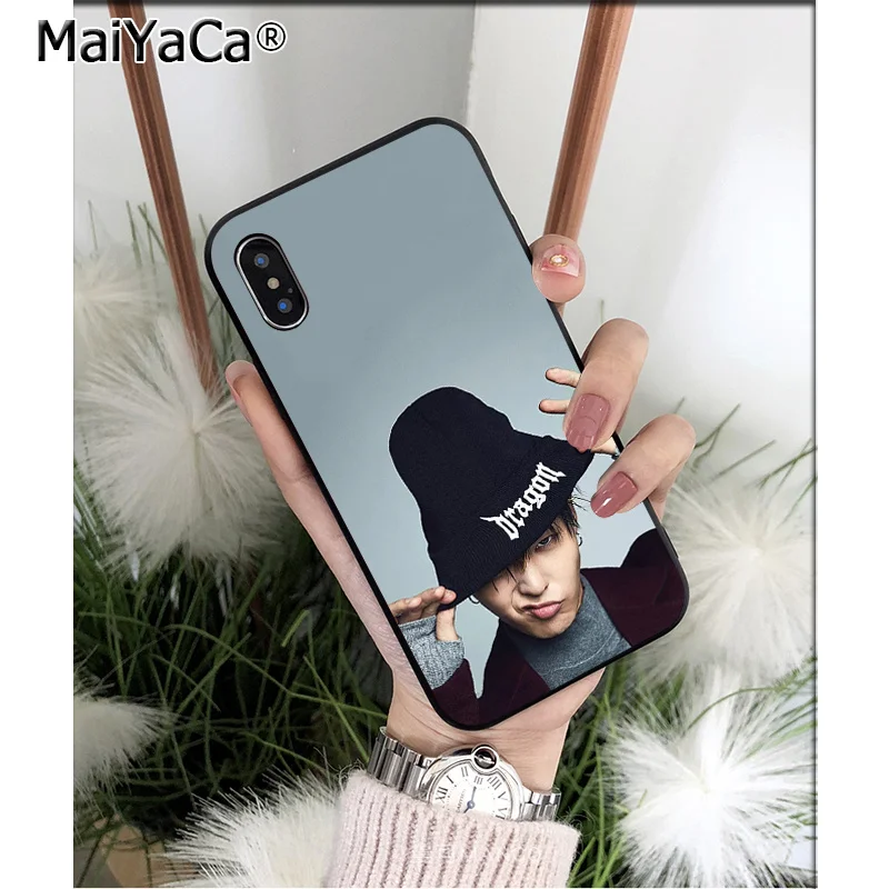 A10 MaiYaCa G Dragon GD peaceminusone ТПУ Мягкий силиконовый чехол для телефона чехол для Apple iPhone 8 7 6 6S Plus X XS MAX 5 5S SE XR - Цвет: A10