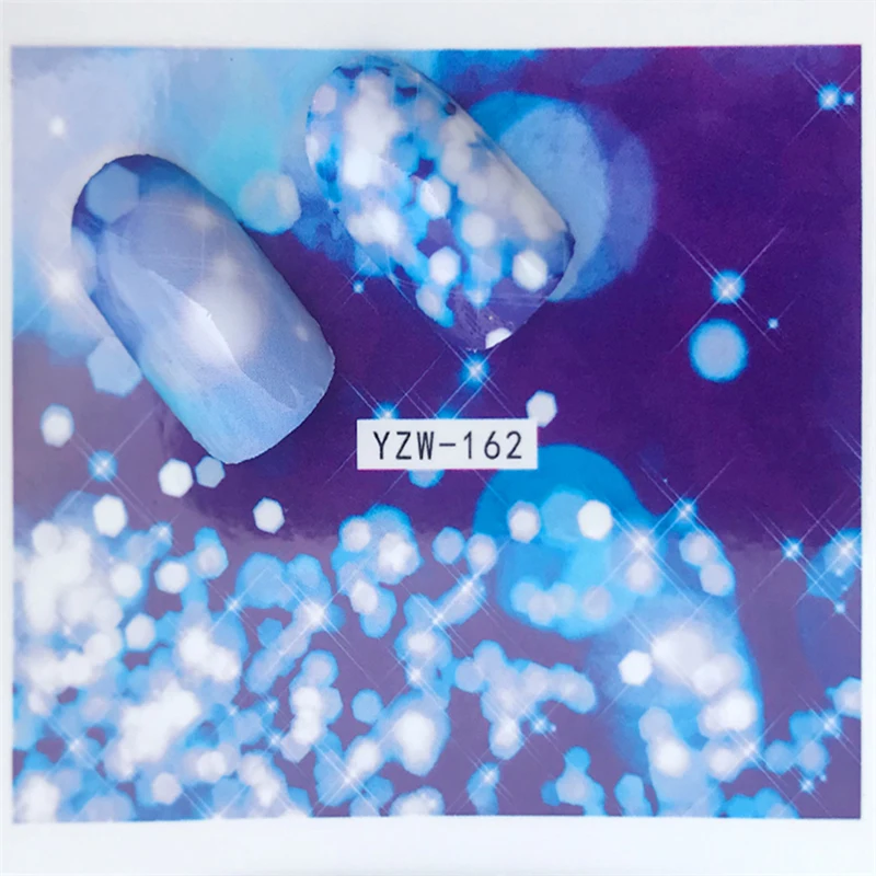 2018 Новые Накладные ногти с мозаикой наклейки и смешанные цвета Nagelstickers Radium Ray