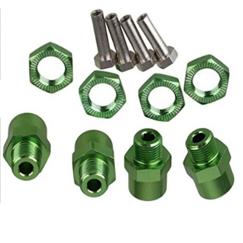 Расширенный шестигранник колеса ступица для RC 1:10 автомобилей 12 мм до 17 N10178 новый