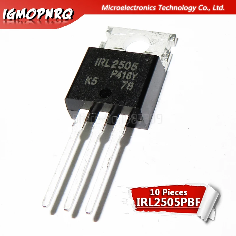 10 шт. IRL2505PBF IRL2505-220 MOSFET транзистор