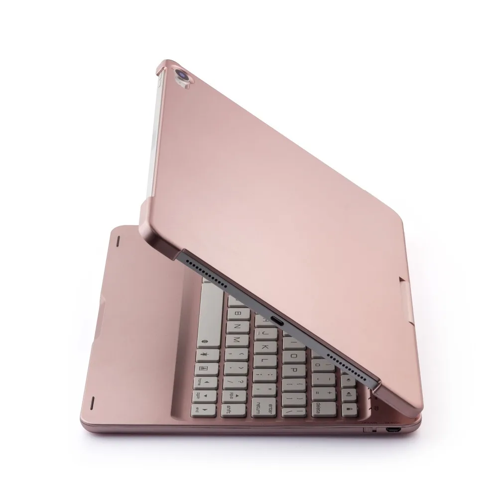 Чехол для iPad Pro 11 10,5 Air 10,5 7 цветов с подсветкой 360 Rotatio Беспроводная Bluetooth клавиатура чехол для iPad 9,7 дюймов