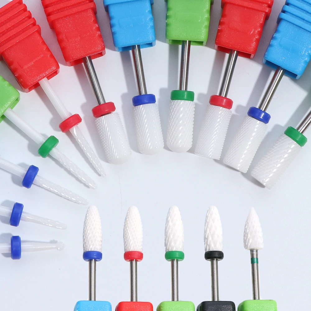 Фрезы керамические для аппаратного маникюра и педикюра 16 типов |