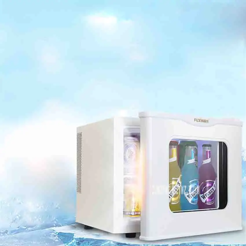 

BC-17S Cold And Warm Refrigerator Single Door Refrigerated Hotel Dorm Display Cabinets Household Mini Refrigerator 220V 60W 17L