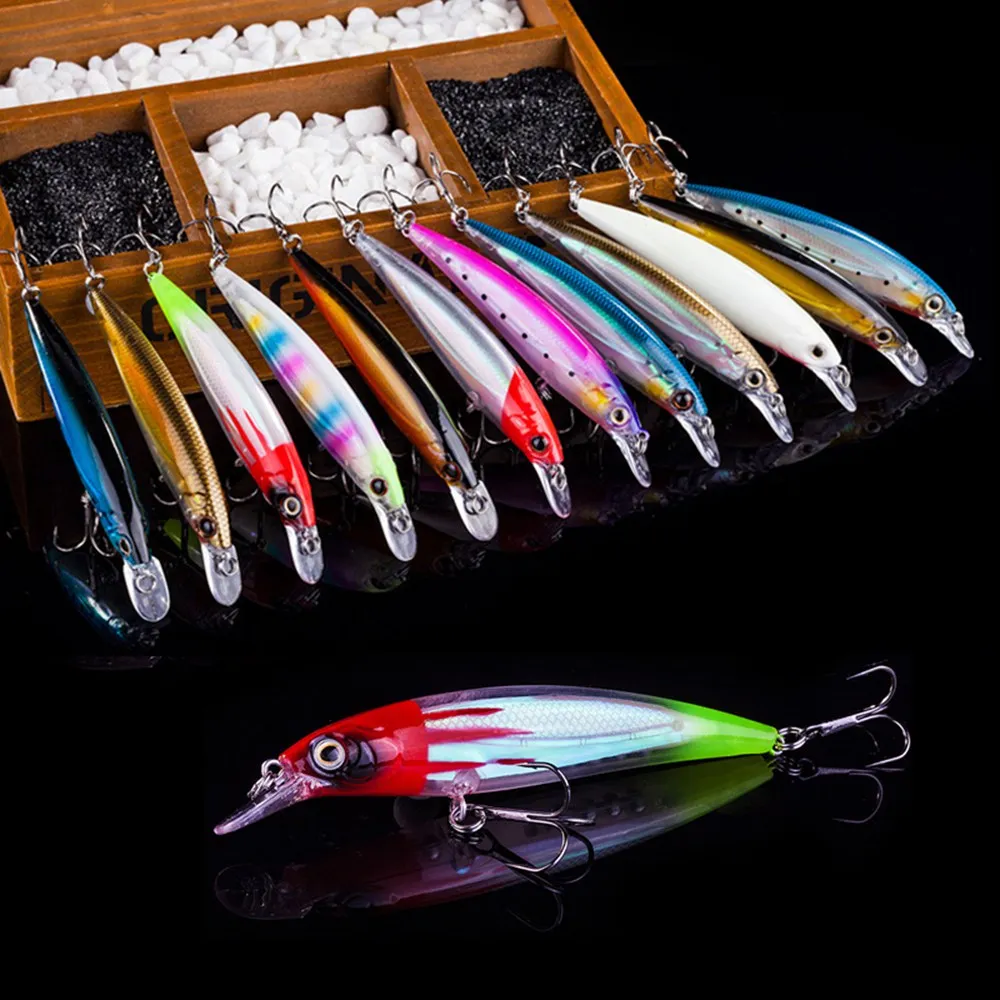 PureLeisure новинка 2019 10 шт./лот рыболовные воблеры ложка гольян Crankbait 11 см