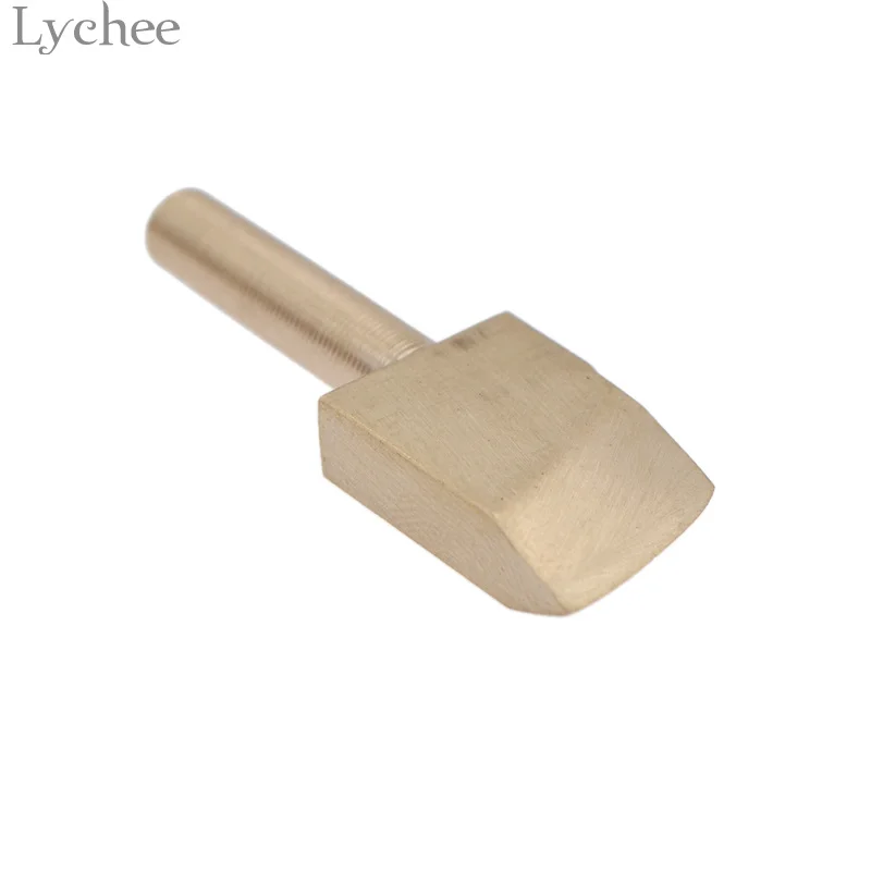 Lychee Life 1 шт. один кожаный край для уплотнения DIY инструмент латунный паяльник