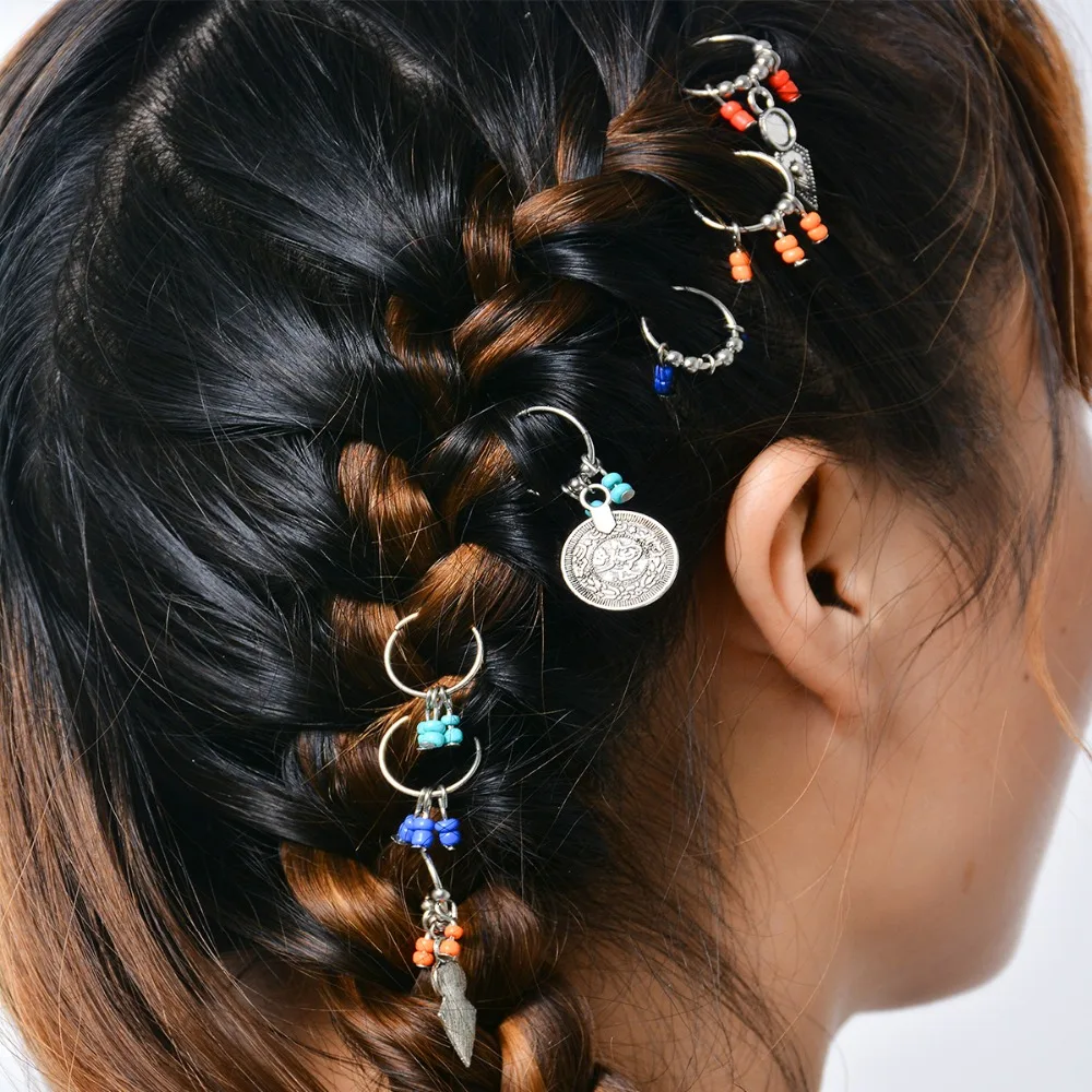 Модная красочная заколка для волос Ingemark в стиле бохо очаровательные украшения