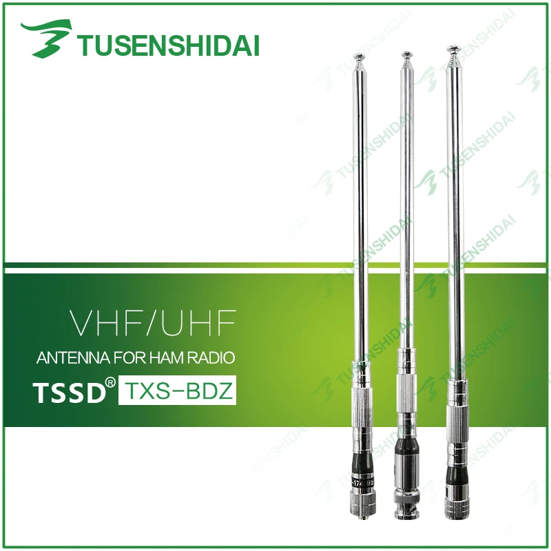 Горячая продажа VHF или UHF Нержавеющая сталь телескопическая двухсторонняя радио