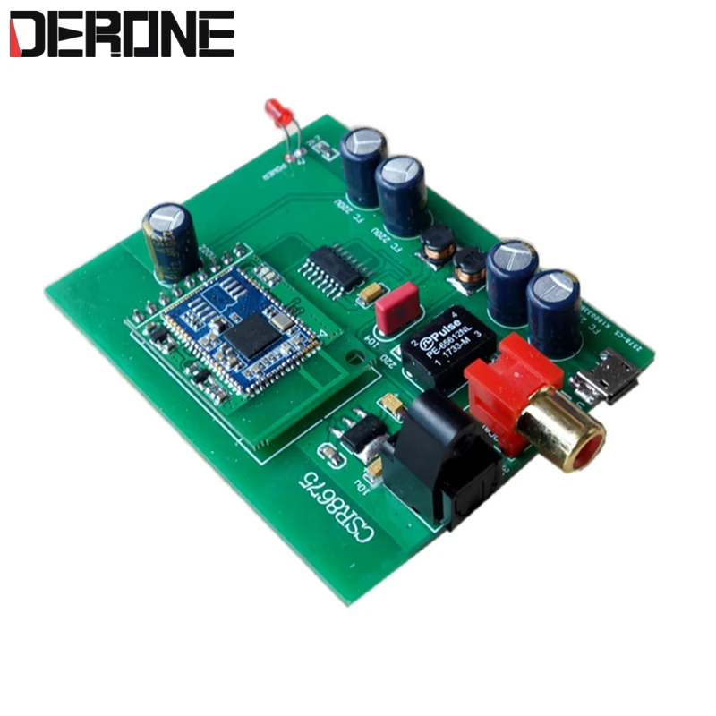 CSR8675 APTX HD Bluetooth 5,0 беспроводной Auido приемник Bluetooth к коаксиальному оптическому выходу к ЦАП