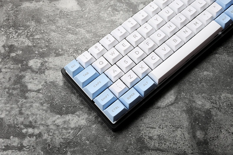 Dsa pbt топ печатные легенды белый свет синий колпачки Лазерная Выгравированная gh60