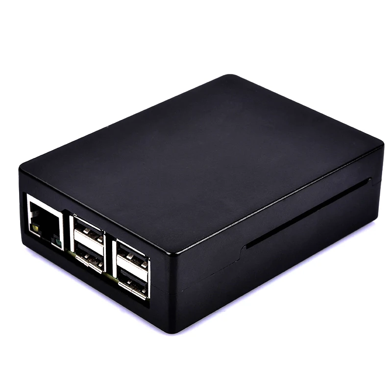 Черный алюминиевый чехол для Raspberry Pi 3 металлический корпус совместимый с RPI 2 Model B