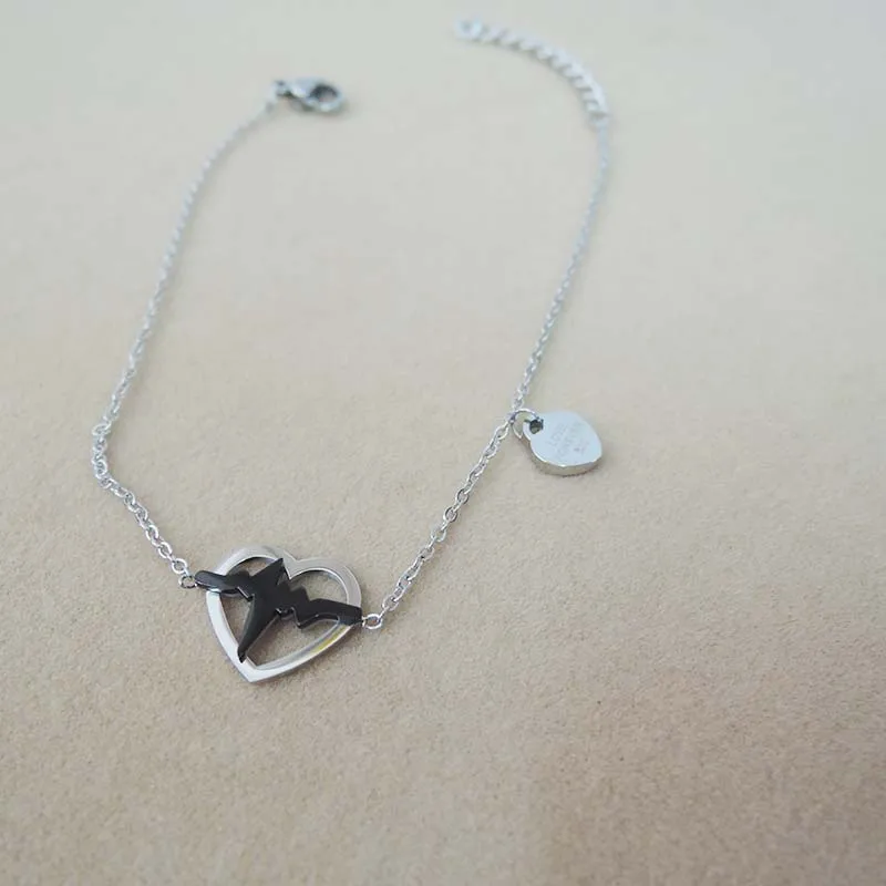 Высококачественный модный браслет из нержавеющей стали 100% антиаллергенный в