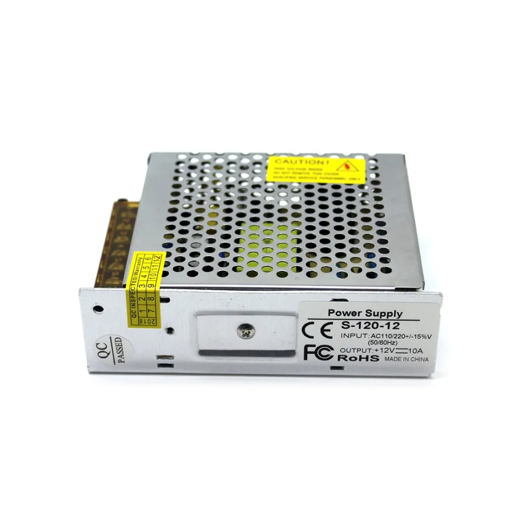 Dc12V 120 Вт небольшой объем одиночный выход импульсный источник питания 12 В 10 А