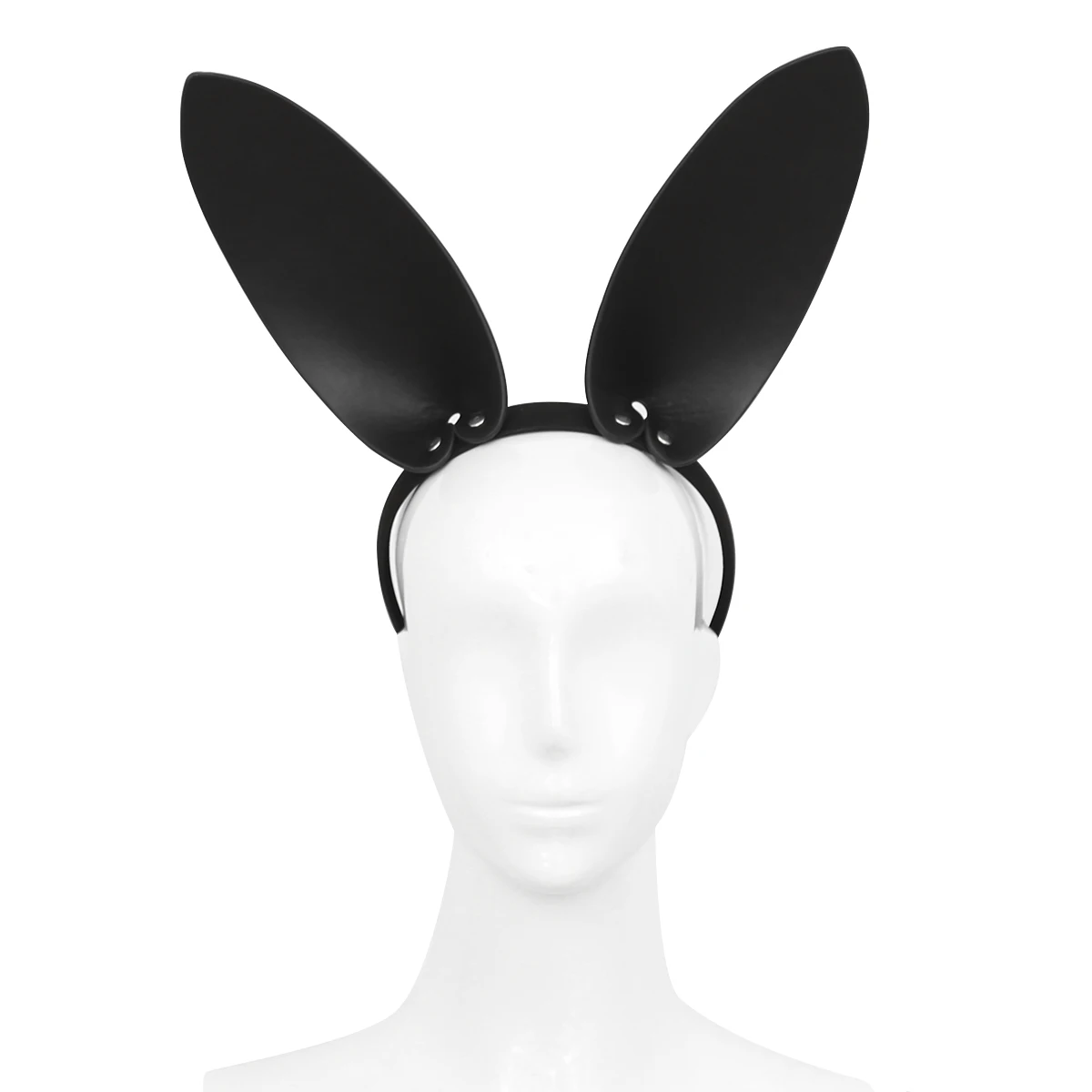 Повязка на голову LoveFun из искусственной кожи заказ с ушками кролика кошачьей мыши