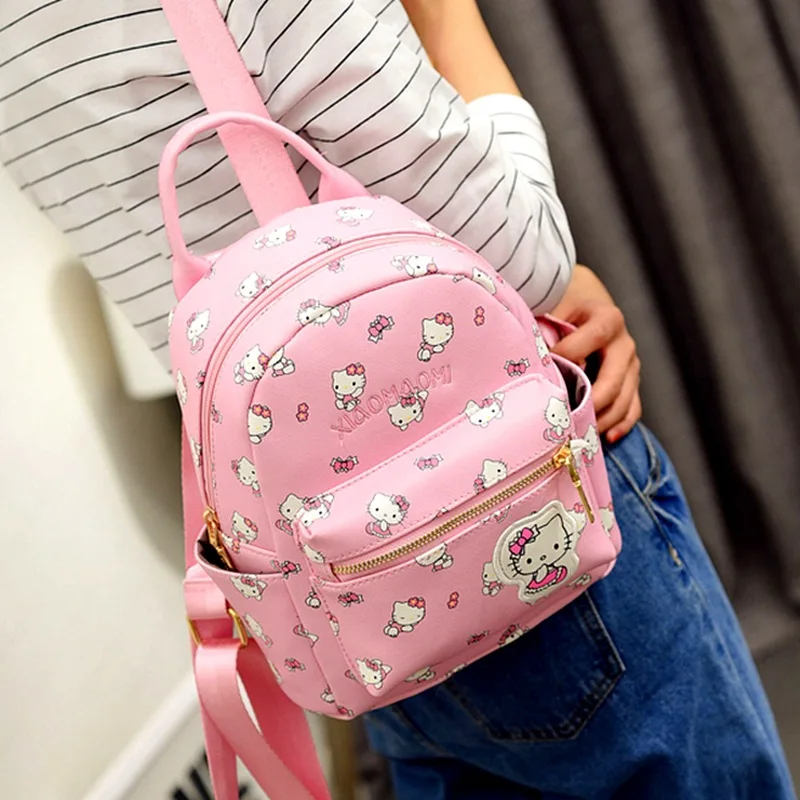 2017 подарок мини мультяшный Кот Милая сумка через плечо Корейский tidal PU модный