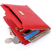 bogesi high quality womens leather wallet with coin pocket moeny bag female removable card holder purse for ladies