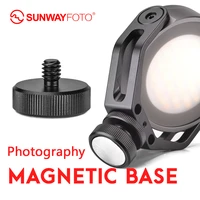sunwayfoto mb 01 photography accessories light stand photography magnetic base 14 phone holder 14 inch screw
