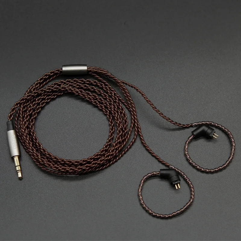 1.2M High Quality OFC Earphone Upgrade Cable With MMCX/2 Pin Plug For SE215 315 425 535/For KZ ZST/ZSR/ZS10/AS10 | Электроника