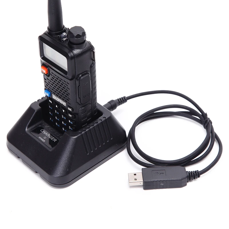 USB кабель зарядного устройства для портативной рации зарядное устройство
