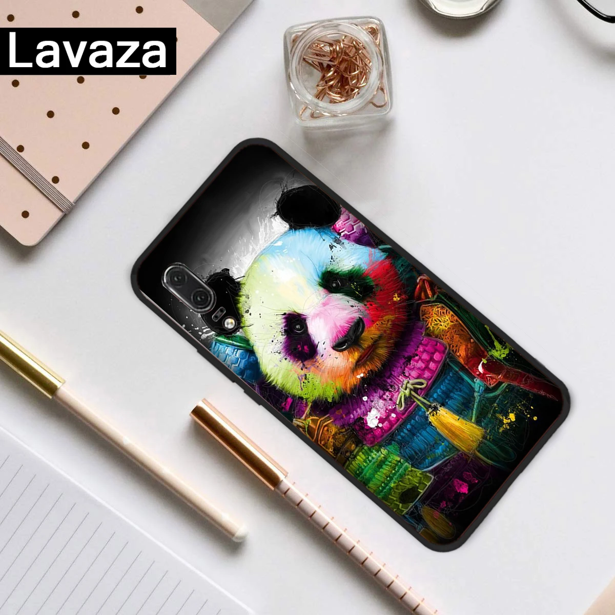 Lavaza Panda Dab на ПЗ прозрачном силиконовом чехле для Huawei P8 Lite 2015 2017 P9 2016 Mini P10 P20 Pro P Smart 2019