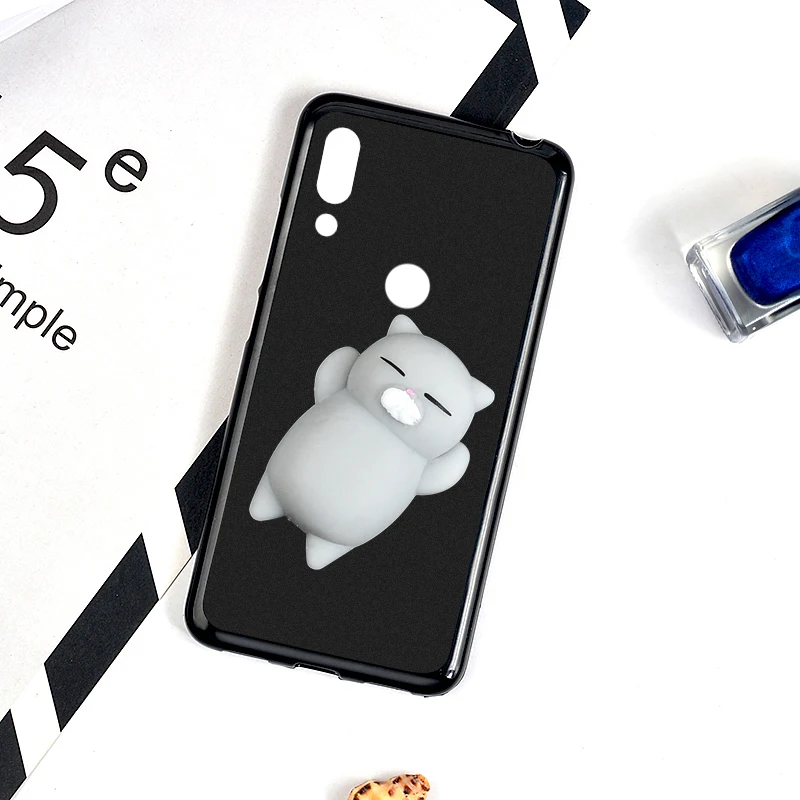 Для Asus Zenfone Max M1 ZB555KL ZB555 KL силиконовый чехол мягкими животных Кошачий коготь