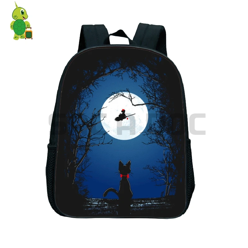 Ghibli Kikis доставка службы Shadow рюкзак для малышей школьные сумки мальчиков и девочек