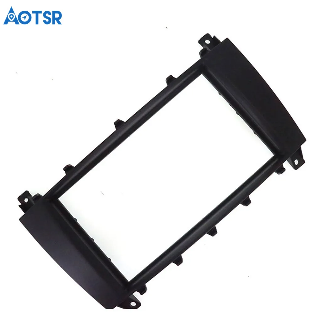 2 din Fascia стерео монтажный адаптер fascia Для BENZ C CLASS (W203) 2004-2007 для CLK-klase (W209)2005-2009 рамка |