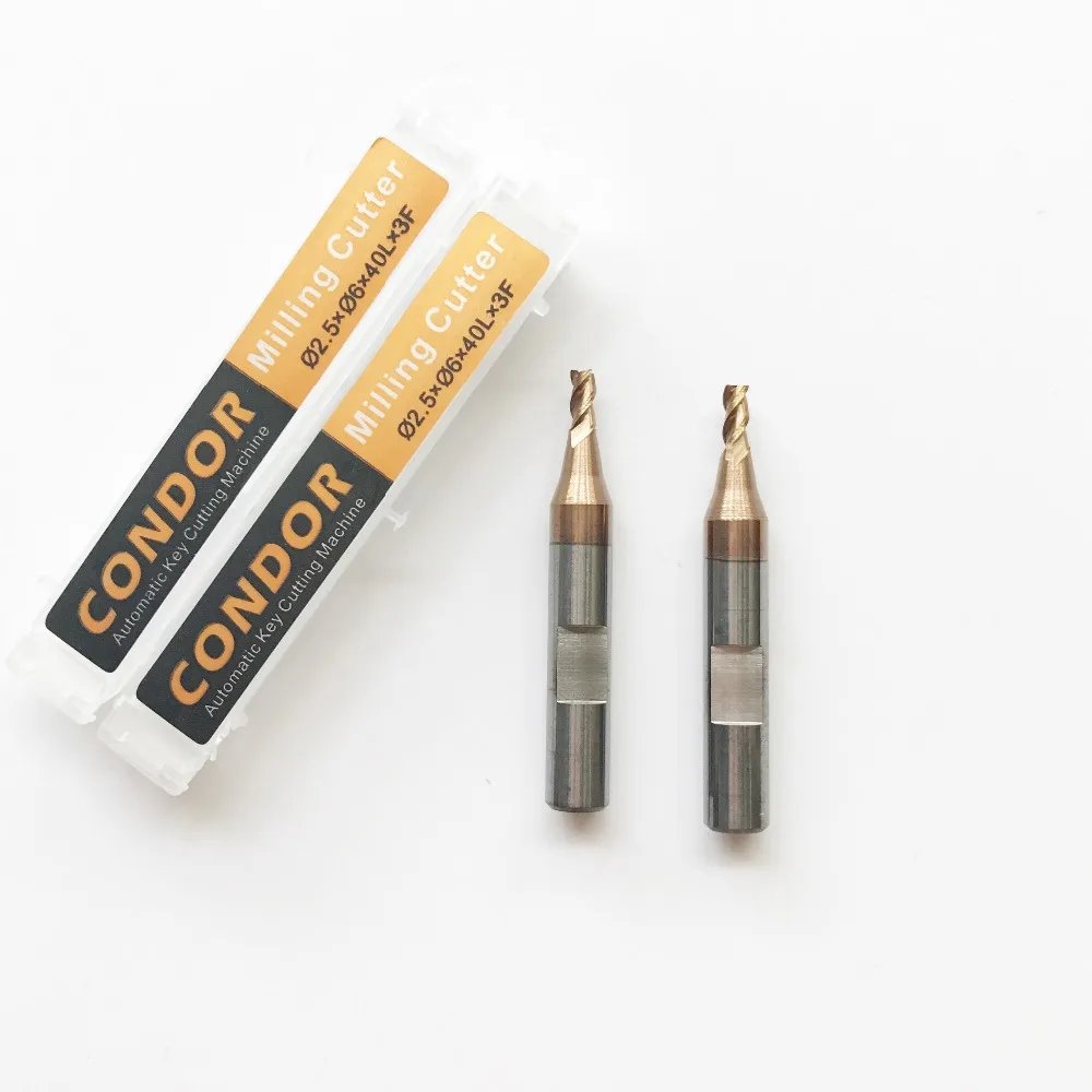 Оригинальный фрезерный станок 2 5 мм для Mini Condor IKEYCUTTER CONDOR XC MINI Master Series режущий