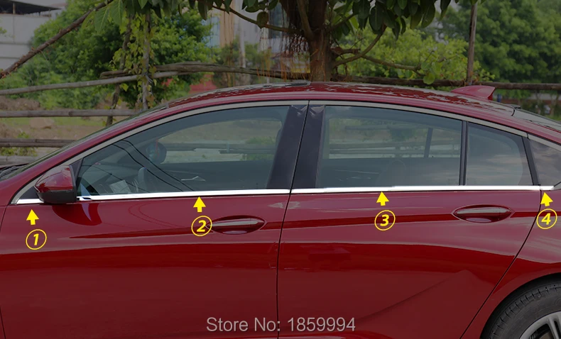 Наклейка на окно для Opel Insignia 2017 2018 2019 седан|window trim|trim covercover covers |