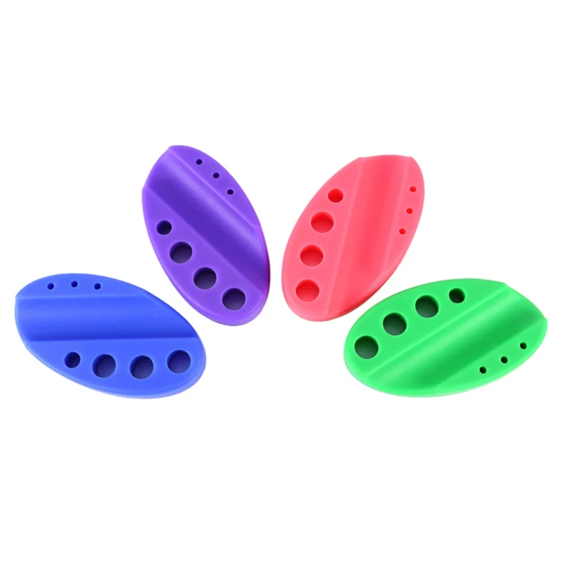 Овальный силиконовый держатель для инструментов татуировки подставка