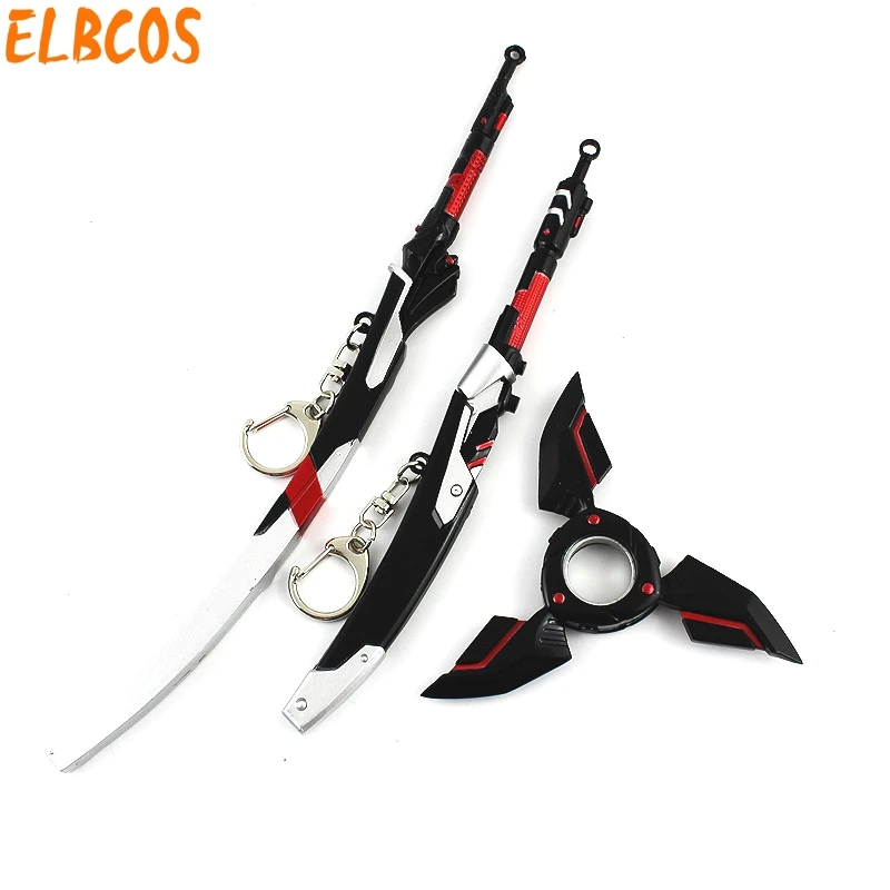 Elbcos Owatch Гэндзи ключ кольцо Гэндзи ninja Дартс Меч Модель 3 шт./компл