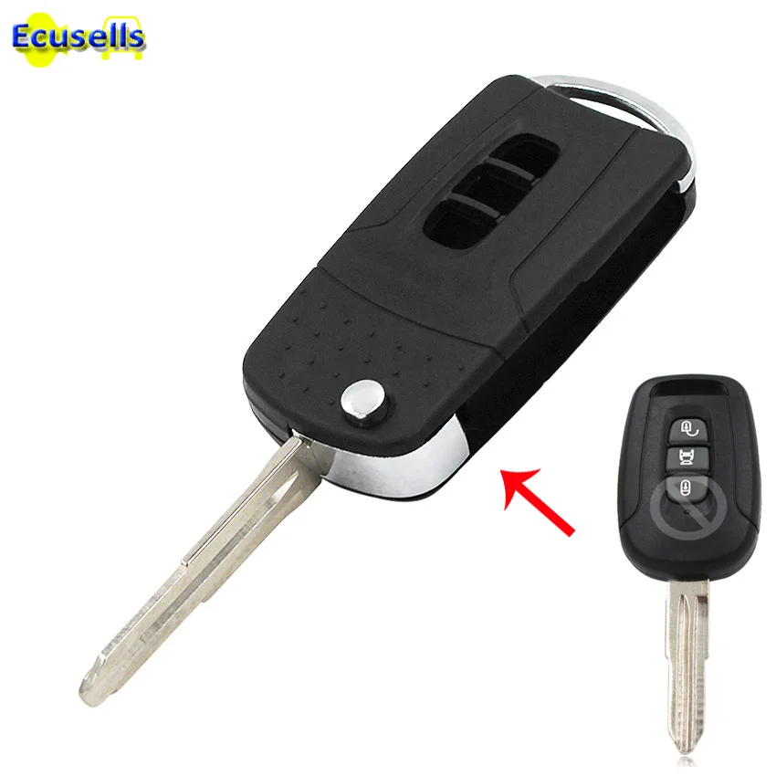 Откидной складной чехол для ключей с дистанционным управлением Chevrolet Captiva 3