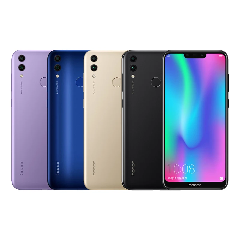 Смартфон Honor 8C с глобальной версией 4 Гб ОЗУ 32 ПЗУ четыре ядра 6 26 ''HD + полный
