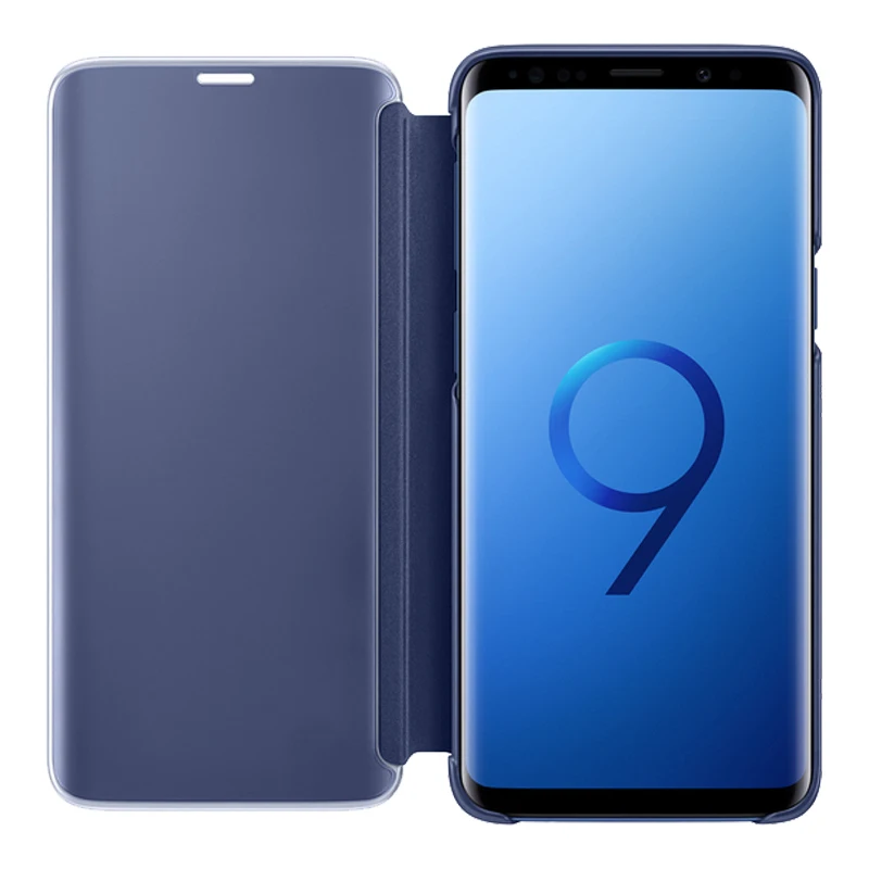 Умный зеркальный чехол Lamorniea для Samsung Galaxy Note 9 8 кожаный чехол-подставка 5 S7 S6 Edge Plus S8