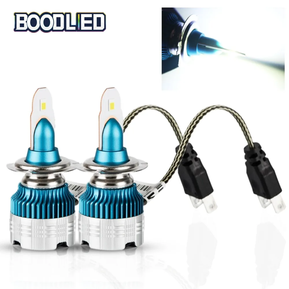 

2pcs H4 H7 LED H1 H3 H11 H13 LED 880 9004 9005 9006 9007 9012 LED Car Headlight Bulbs Mi2 CSP Y19 Chips Beam LED Auto Fog Lamps