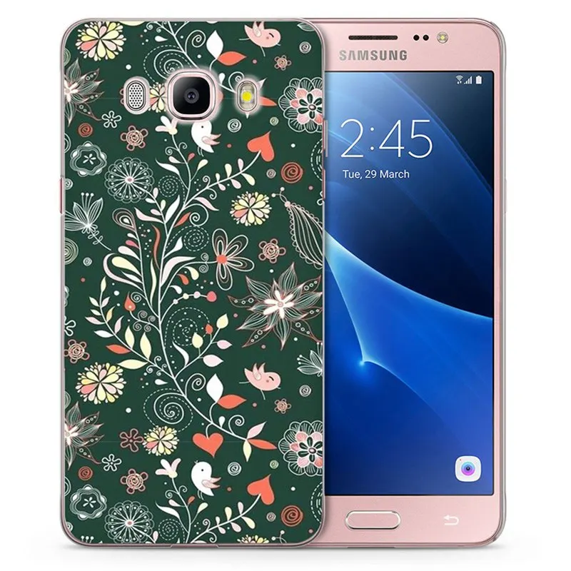 Окрашенный Мягкий силиконовый чехол для телефона из ТПУ Samsung Galaxy A5 A320F A310 A520F prime J1