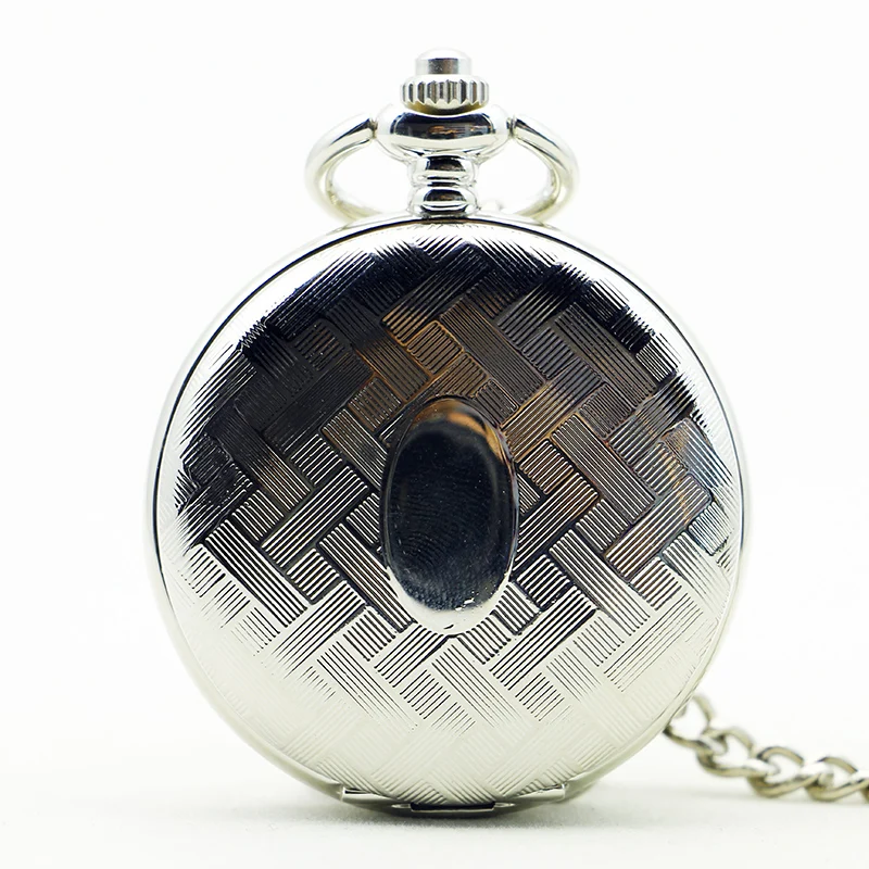 

Hand Winding Mechanical Steampunk Men Pocket Watch Blue Skeleton Dial Steel necklace pendant Fashion Chain Fob Watches