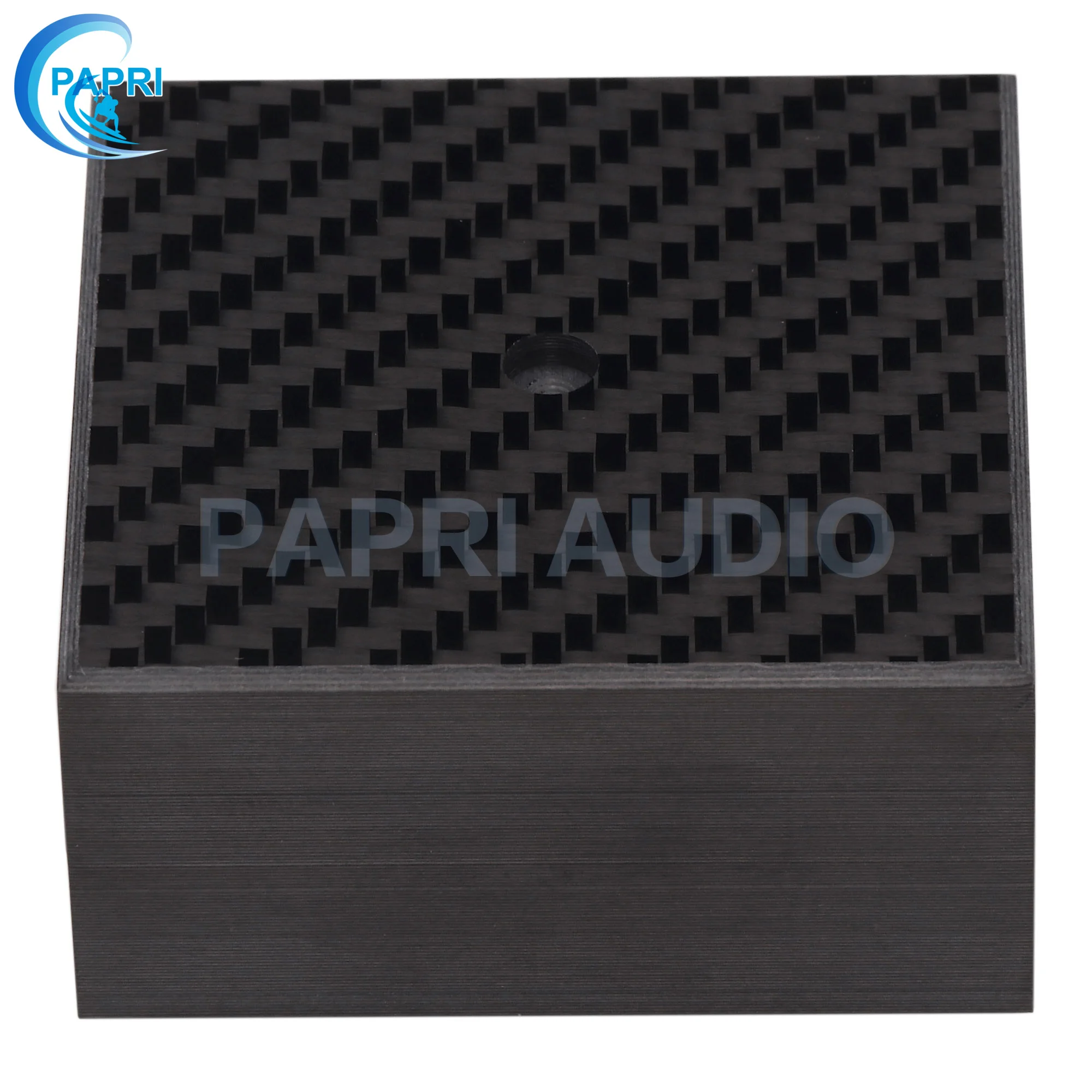 

PAPRI Speaker Spike 40x20mm 60*30mm Base Feet Carbon Fiber Stand Chassis Cone Pad Isolation Pads HiFi Amplifier CD Player 1PCS