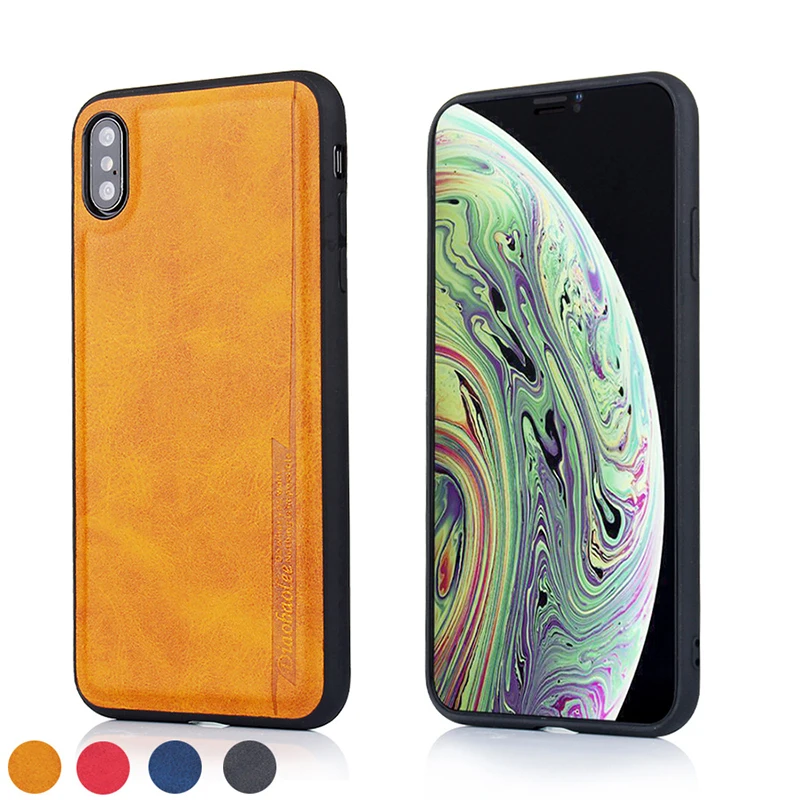 Alxun для iPhone XS Max чехол XR ПУ кожа СИЛИКОН ТПУ задняя крышка X Чехол Coque Capa | Мобильные