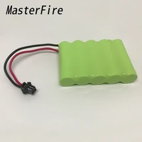 masterfire 5packlot new 6v aa 1800mah ni mh rechargeable battery nimh batteries pack with black plug