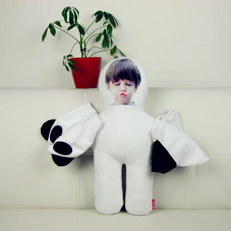 Подарочные фото Подушка панда настоящие человеческие подушки рождественские