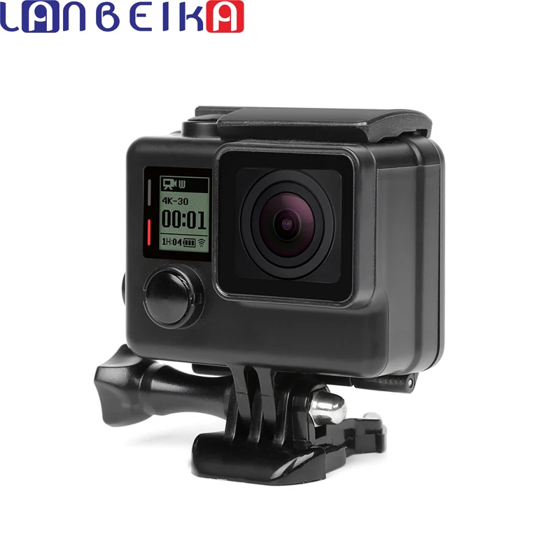 

Чехол LANBEIKA для камеры GoPro Hero 4 3 + черный водонепроницаемый корпус 40 м бокс для подводного погружения чехол для Gopro Hero4 Hero3 +