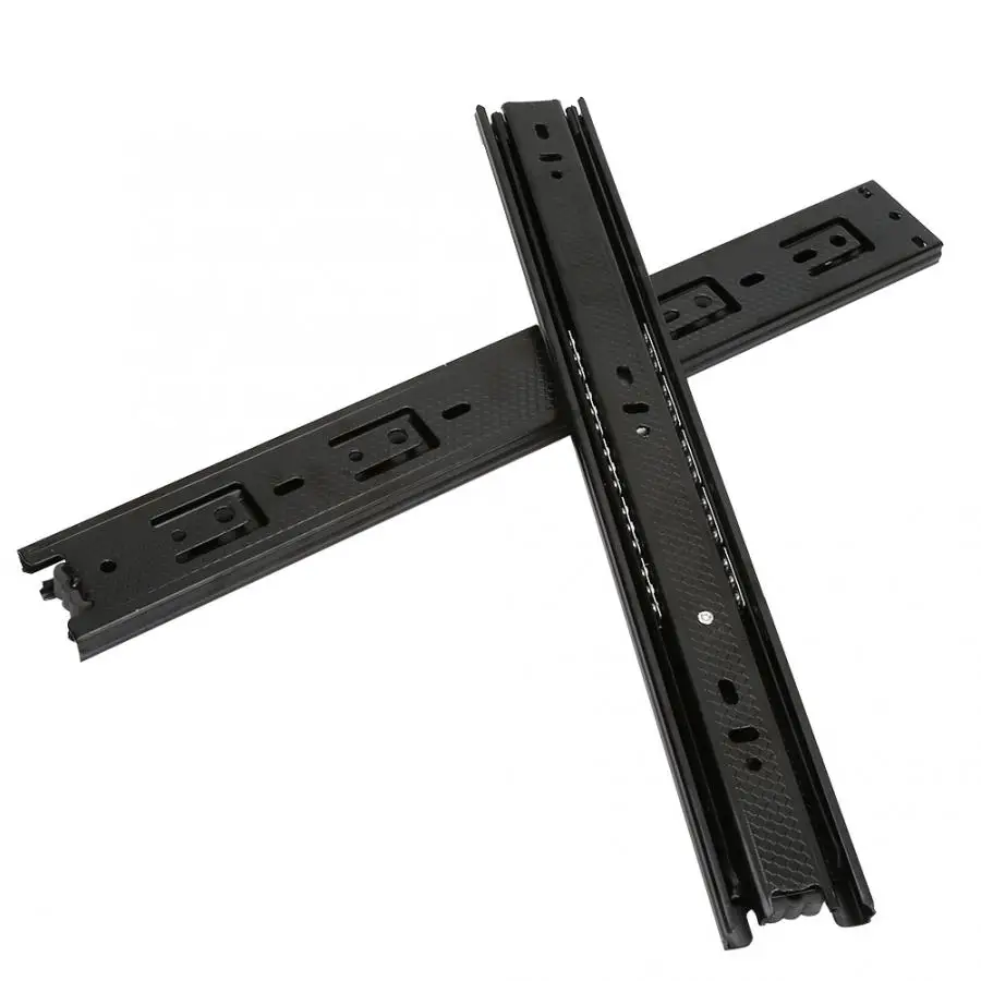 3 секционные направляющие шарикоподшипники для выдвижных ящиков скользящие