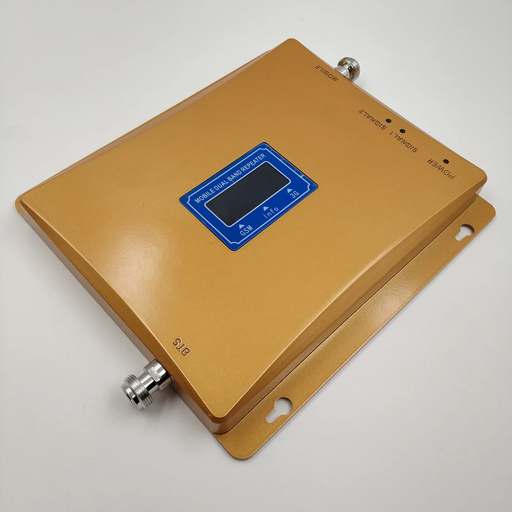 Усилитель сигнала сотовой связи с ЖК дисплеем 65 дБ GSM 900 UMTS 2100 2G МГц 3G WCDMA
